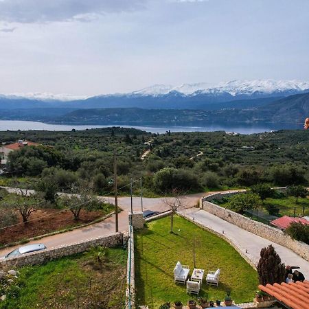 Villa Aitheras With Sea Views And Garden Sternai Luaran gambar