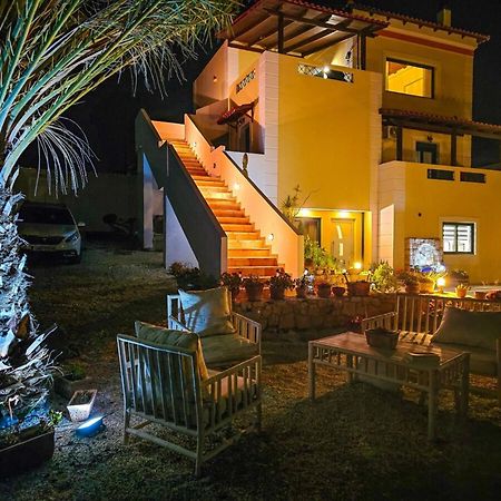 Villa Aitheras With Sea Views And Garden Sternai Luaran gambar