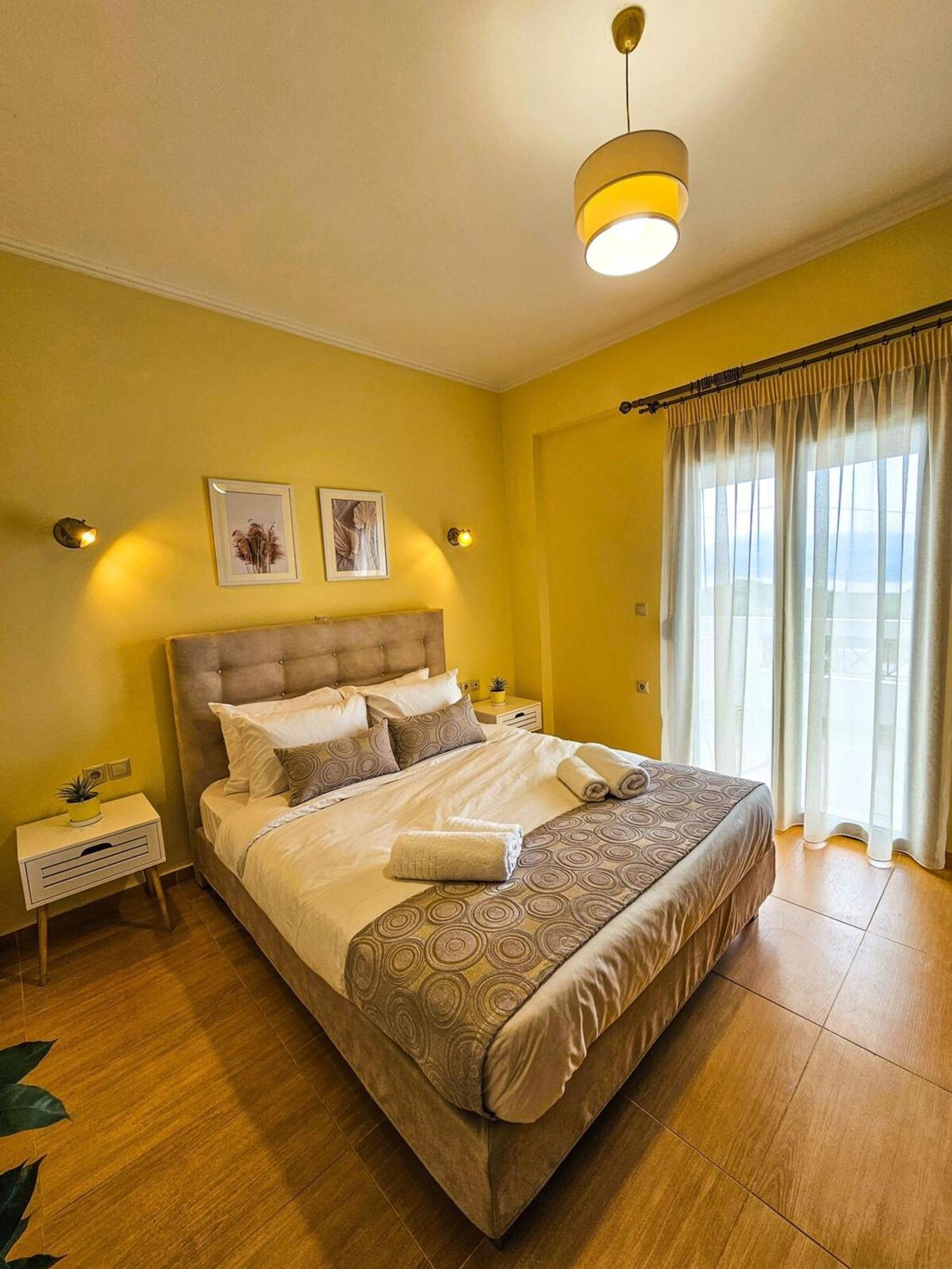 Villa Aitheras With Sea Views And Garden Sternai Luaran gambar