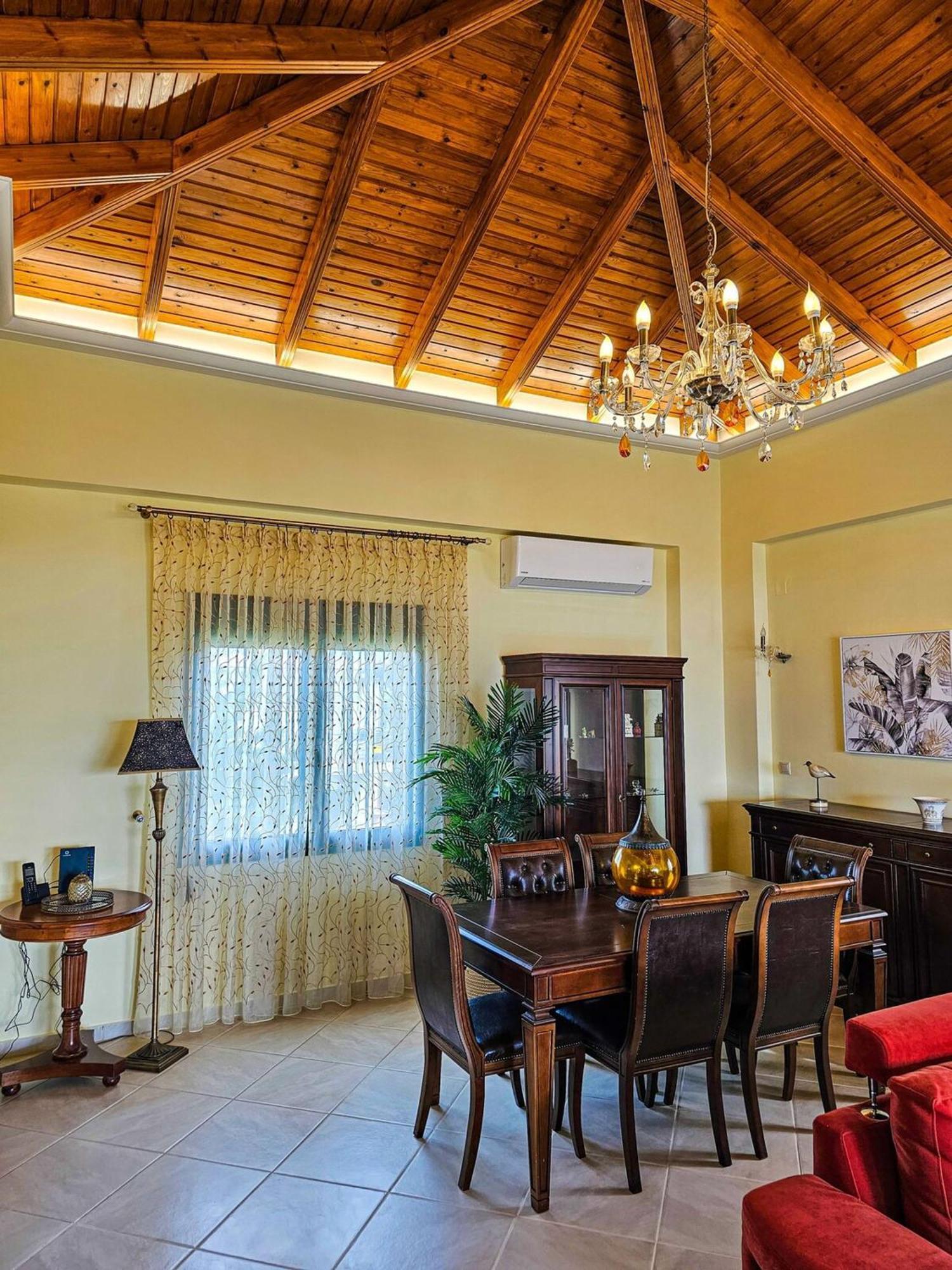 Villa Aitheras With Sea Views And Garden Sternai Luaran gambar