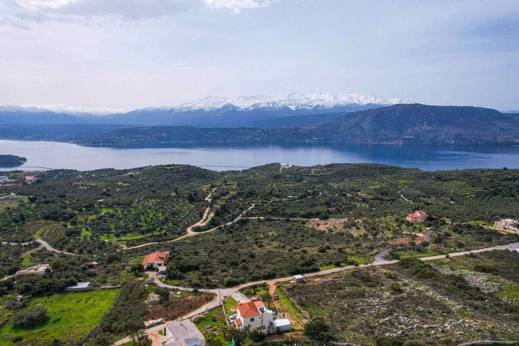Villa Aitheras With Sea Views And Garden Sternai Luaran gambar