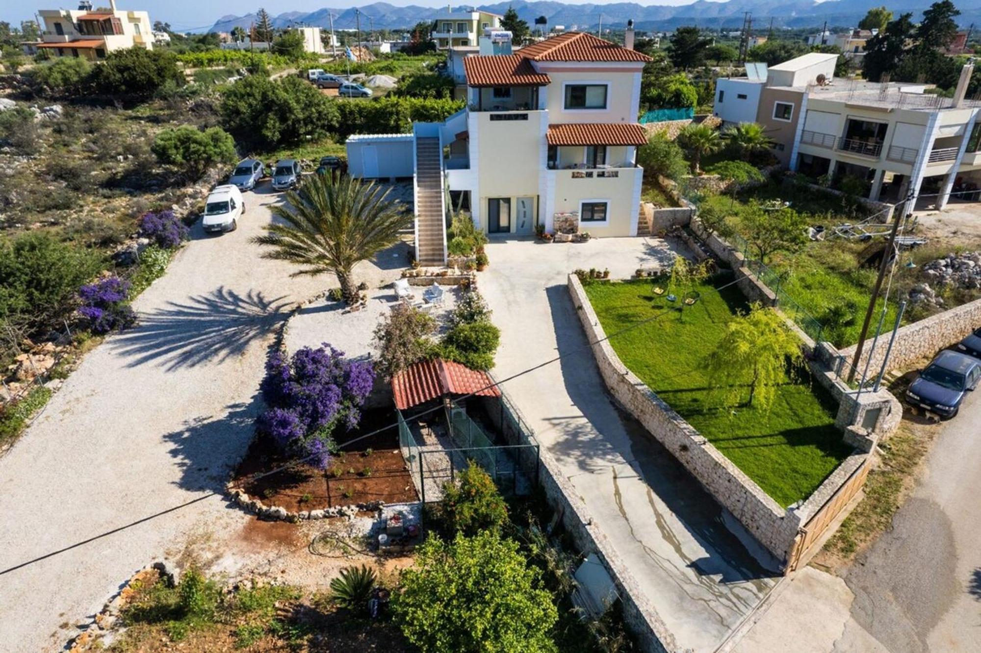 Villa Aitheras With Sea Views And Garden Sternai Luaran gambar